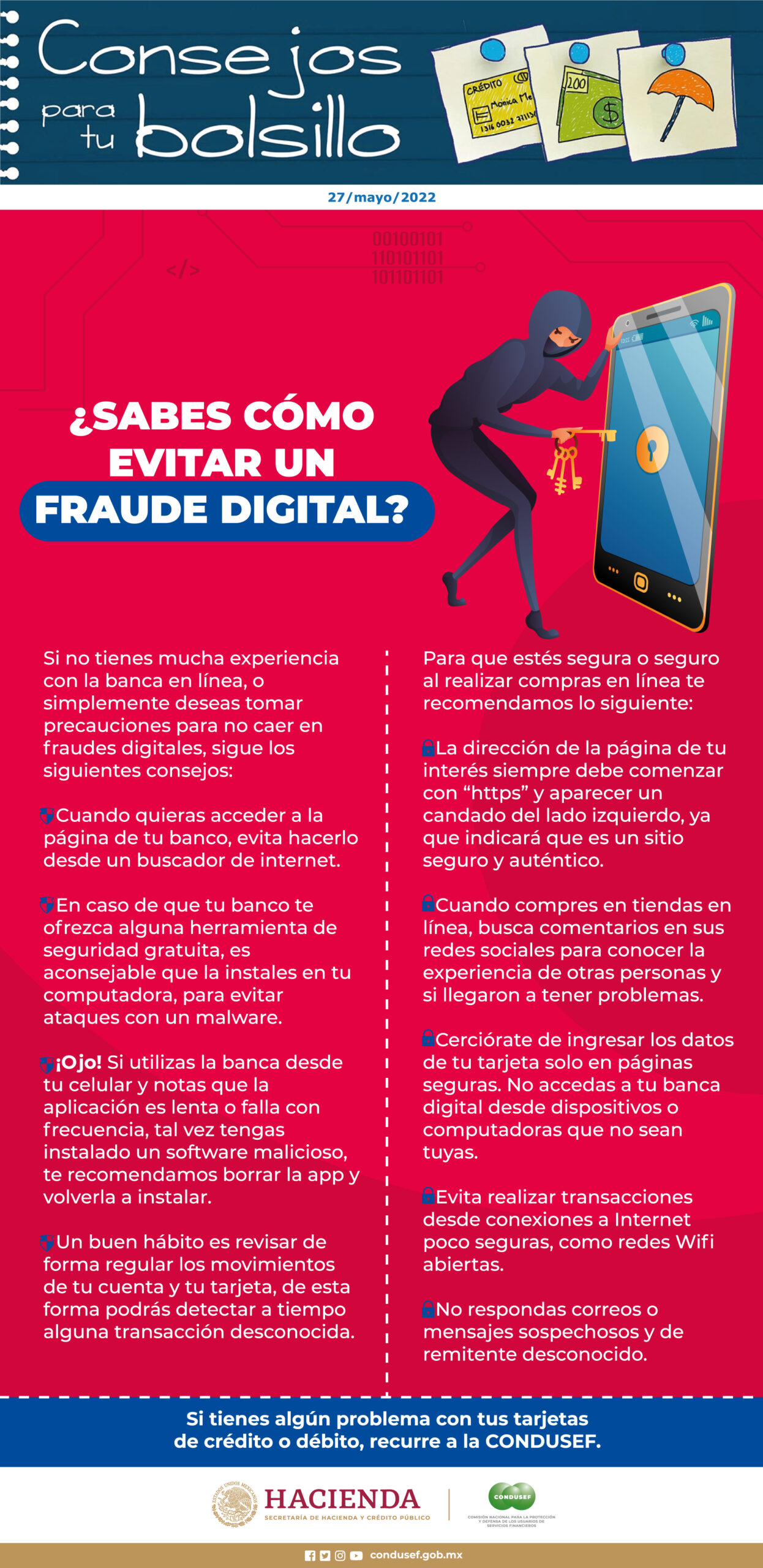¿Sabes cómo evitar un fraude digital?
